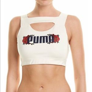 Puma Flourish Crop Top Size Small